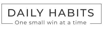 daily habits logo website